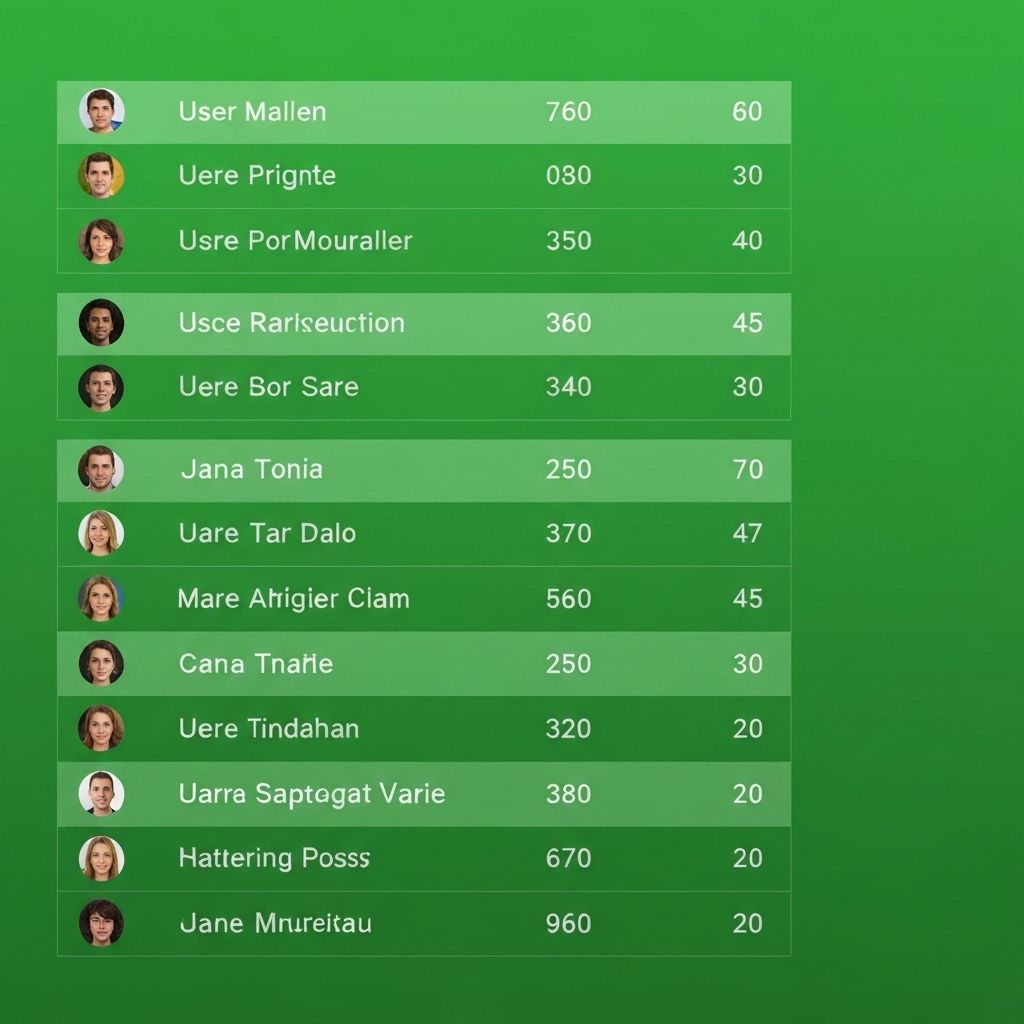 Community leaderboard
